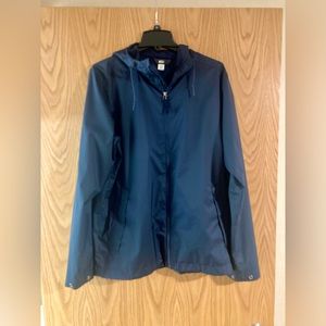 REI rain shell jacket